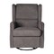 Merrick Lane Abby 3-in-1 Wingback Manual Recliner Rocker Swivel Glider Chair